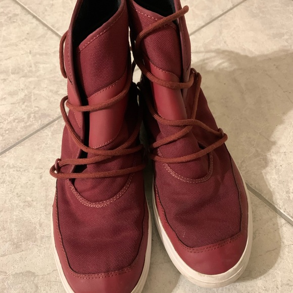 LACOSTE Frost waterproof leather lace women boots - Picture 2 of 6